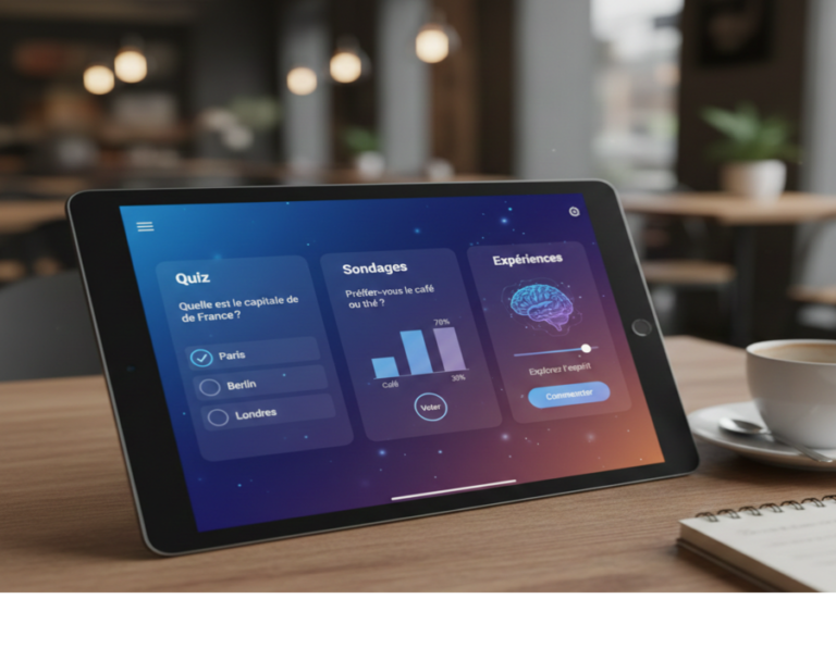 Contenu interactif : quiz, sondages et expériences pour capter l’attention au Maroc